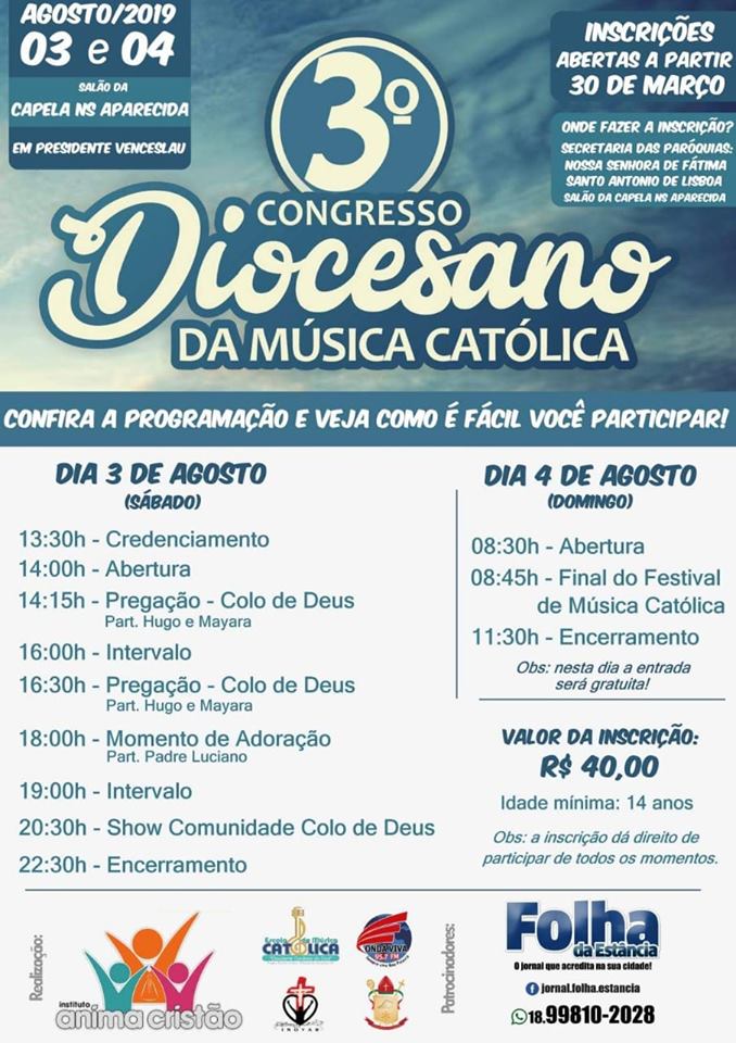 3º Congresso Diocesano de Música Católica