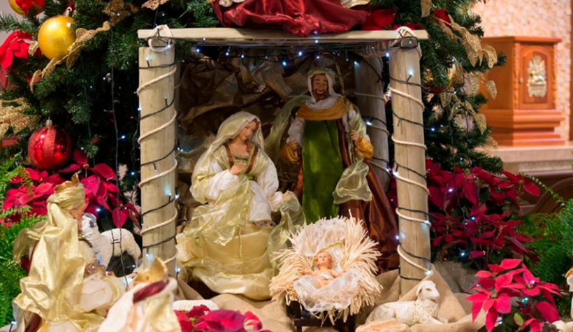 Presépios, árvores e decorações de natal enfeitam paróquias da região -  Diocese Presidente Prudente